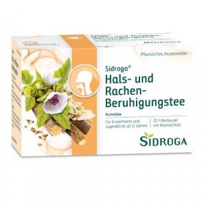 SIDROGA Hals- und Rachen-Beruhigungstee Filterbtl.